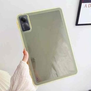 For Xiaomi Redmi Pad SE Jelly Color Translucent TPU Tablet Case(Yellow)