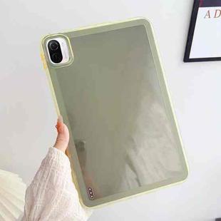 For Xiaomi Pad 5 / 5 Pro Jelly Color Translucent TPU Tablet Case(Yellow)