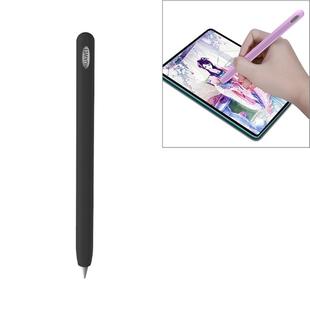 For Huawei M-pencil Stylus Touch Pen Integrated Non-slip Silicone Protective Cover(Black)