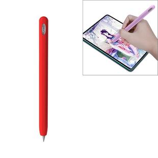 For Huawei M-pencil Stylus Touch Pen Integrated Non-slip Silicone Protective Cover(Red)