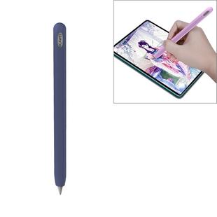 For Huawei M-pencil Stylus Touch Pen Integrated Non-slip Silicone Protective Cover(Midnight Blue)