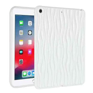 For iPad Pro 9.7 / 9.7 2018 / 2017 Jelly Color Water Ripple TPU Tablet Case(White)