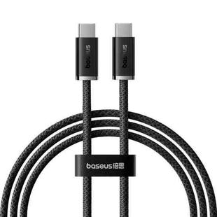 Baseus Dynamic 3 Series Fast Charging Data Cable Type-C to Type-C 100W, Length:1m(Black)
