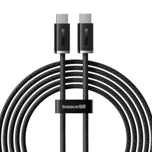 Baseus Dynamic 3 Series Fast Charging Data Cable Type-C to Type-C 100W, Length:2m(Black)