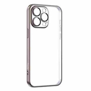 For iPhone 15 Pro Max TOTUDESIGN PC-2 Series Electroplating TPU Phone Case(Gray)