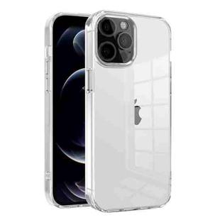 For iPhone 12 Pro Max Ice Color Clear Acrylic Hybrid TPU Phone Case(Transparent)