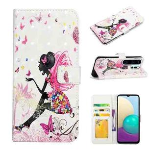 For Huawei P30 Pro Oil Embossed 3D Drawing Leather Phone Case(Flower Fairy)
