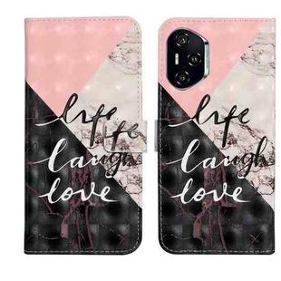 For Honor 400 Pro Global 160.8mm Oil Embossed 3D Drawing Leather Phone Case(Stitching Marble)