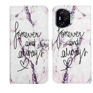 For Honor 400 Global 156.5mm Oil Embossed 3D Drawing Leather Phone Case(Words Marble)