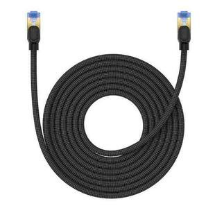 Baseus PCWL-A106 High Speed CAT7 10Gigabit Ethernet Braided Cable, Length:8m(Black)