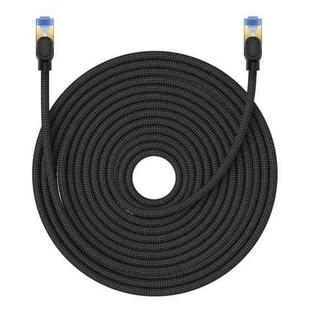 Baseus PCWL-A106 High Speed CAT7 10Gigabit Ethernet Braided Cable, Length:25m(Black)