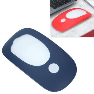For Apple Magic Mouse 1 / 2 Mouse Silicone Protective Case(Midnight Blue)