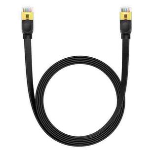 Baseus PCWL-A104 High Speed CAT7 10Gigabit Ethernet Flat Cable, Length:3m(Black)