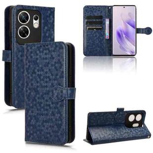 For Infinix Zero 30 4G Honeycomb Dot Texture Leather Phone Case(Blue)