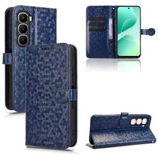 For Infinix Hot 60i 4G / Hot 60 5G Honeycomb Dot Texture Leather Phone Case(Blue)