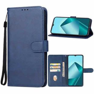 For Wiko T20 Leather Phone Case(Blue)