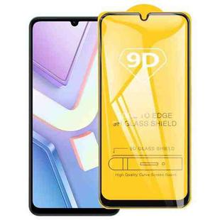 For vivo Y19s GT 5G 9D Full Glue Screen Tempered Glass Film