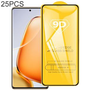 For vivo Y200 4G 25pcs 9D Full Glue Screen Tempered Glass Film