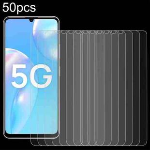 For Wiko Hi Enjoy 70 50pcs 0.26mm 9H 2.5D Tempered Glass Film