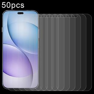 For Wiko Hi Enjoy 80 Pro 50pcs 0.26mm 9H 2.5D Tempered Glass Film