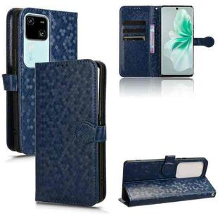 For vivo S18 Pro 5G / V30 Pro 5G Honeycomb Dot Texture Leather Phone Case(Blue)