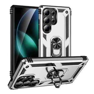 For Samsung Galaxy S25 Ultra 5G Shockproof TPU + PC Phone Case(Silver)