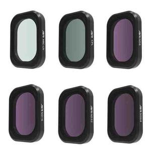 For DJI OSMO Pocket 3 JSR CB Series Camera Lens Filter, Filter:6 in 1 UV CPL ND8-64