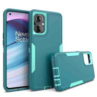 For OnePlus Nord N20 5G 2 in 1 Magnetic PC + TPU Phone Case(Blue+Blue Green)