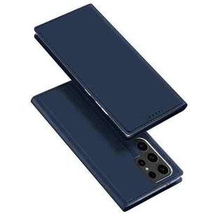 For Samsung Galaxy S24 Ultra 5G DUX DUCIS Skin Pro Series Flip Leather Phone Case(Blue)