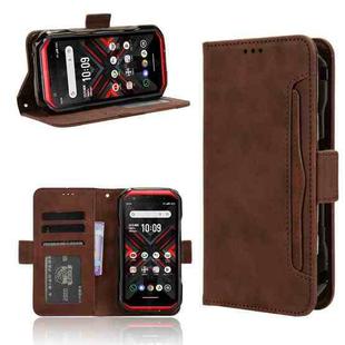 For  Kyocera Torque G06 KYG03 Skin Feel Calf Texture Card Slots Leather Phone Case(Brown)