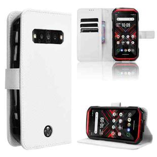 For Kyocera Torque G06 KYG03 Diamond Texture Leather Phone Case(White)