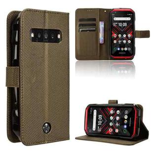 For Kyocera Torque G06 KYG03 Diamond Texture Leather Phone Case(Brown)