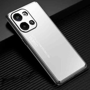 For Xiaomi Redmi Note 13 5G Frosted Metal Phone Case(Silver)