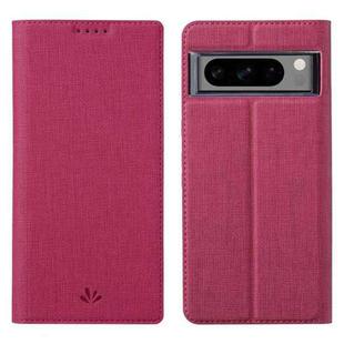 For Google Pixel 8 Pro ViLi DMX Series TPU + PU Leather Magnetic Phone Case(Rose Red)