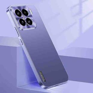 For Xiaomi 15 Streamer Series Micro Frosted Metal Paint PC Phone Case(Dark Purple)
