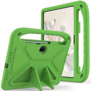 For Honor Pad 9 Handle Portable EVA Shockproof Tablet Case(Green)