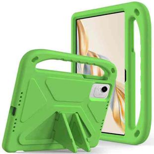 For Honor Pad X9a / X9 Pro 2025 Handle EVA Shockproof Tablet Case with Holder(Green)