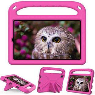 For Huawei MatePad T8 Handle Portable EVA Shockproof Tablet Case(Rose Red)
