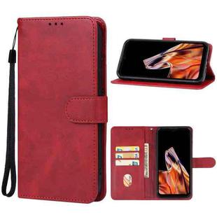 For Fossibot F106 Pro Leather Phone Case(Red)