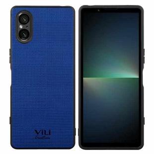 For Sony Xperia 5 V ViLi TH Series Shockproof Phone Case(Dark Blue)