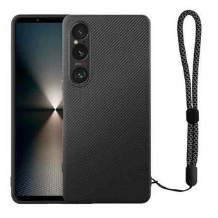 For Sony Xperia 1 VI ViLi TC Series Kevlar Carbon Fiber Texture Phone Case(Black)