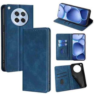For OPPO Find X8s 5G Skin Feel Magnetic Leather Phone Case(Blue)