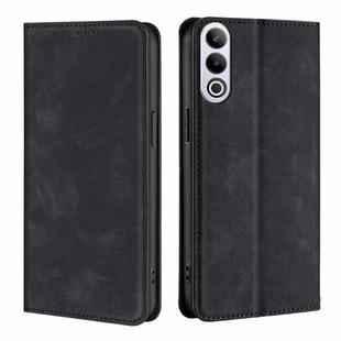 For OnePlus Ace 3V 5G Skin Feel Magnetic Leather Phone Case(Black)