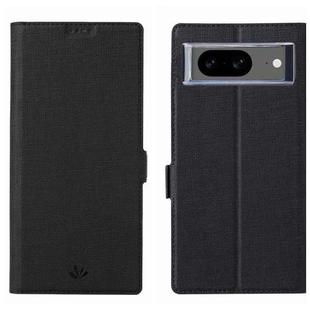 For Google Pixel 8 ViLi K Series Shockproof Magnetic Flip Leather Phone Case(Black)