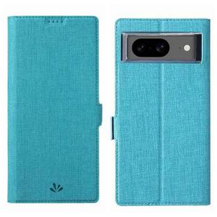 For Google Pixel 8 ViLi K Series Shockproof Magnetic Flip Leather Phone Case(Blue)