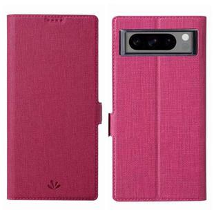 For Google Pixel 8 Pro ViLi K Series Shockproof Magnetic Flip Leather Phone Case(Rose Red)