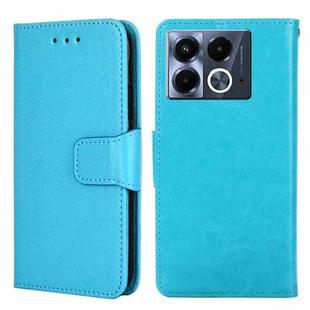 For Infinix Note 40 5G Crystal Texture Leather Phone Case(Sky Blue)