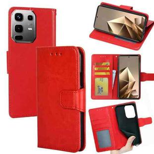 For Infinix Note 50 4G Crystal Texture Leather Phone Case(Red)