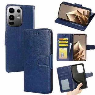 For Infinix Note 50 4G Crystal Texture Leather Phone Case(Royal Blue)