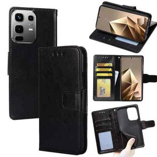 For Infinix Note 50 4G Crystal Texture Leather Phone Case(Black)